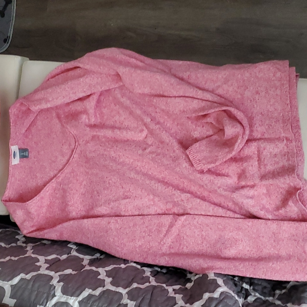 Pink sweater